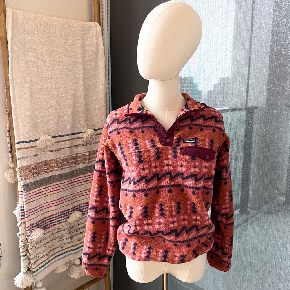 Patagonia Synchilla Snap-T Pullover Fleece Sweater Women’s Size XS